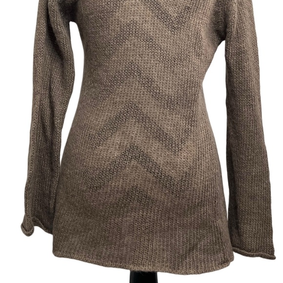 Wooden Ships Wool Mohair Open Front Forest Fairy Boho Lagenlook Cardigan - Picture 6 of 10